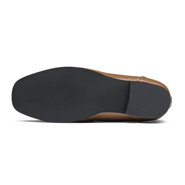 Women's Classic Horsebit Slip-On Loafers  - LIGHT COFFEE - 4